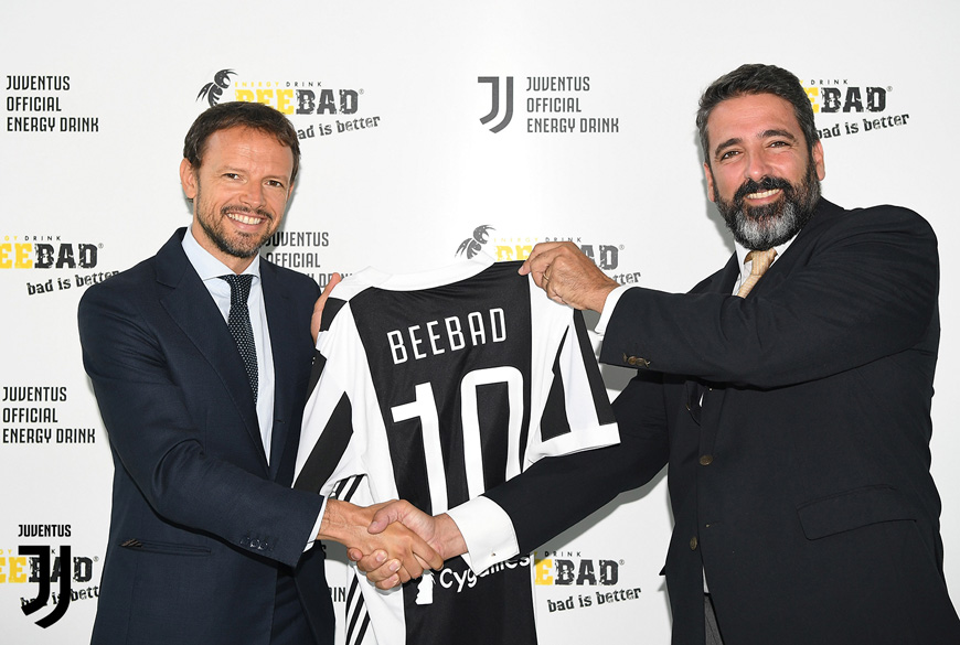 BEEBAD is one of the Official Juventus Partners